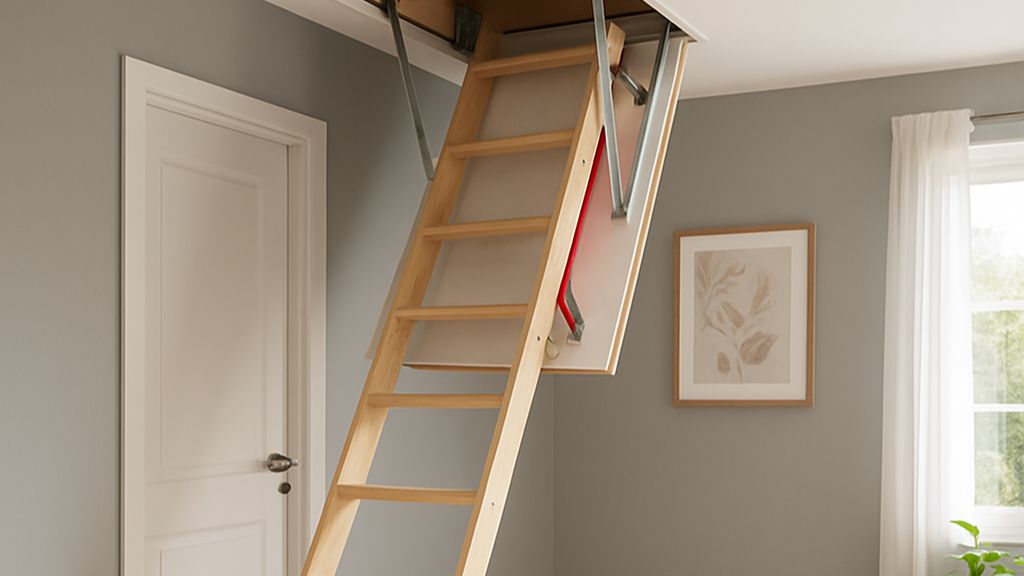 key components of loft ladder